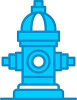 Fire Hydrant Creative Icon Design vector