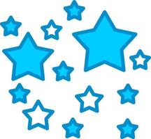 Stars Creative Icon Design vector