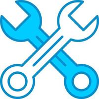 Key Mechanic Creative Icon Design vector