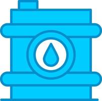 Oil Barrel Creative Icon Design vector