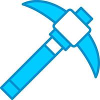 Pickaxe Creative Icon Design vector