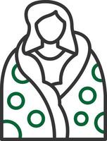 Blanket Creative Icon Design vector