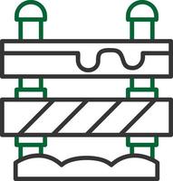 Road Block Creative Icon Design vector