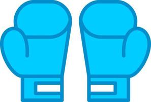 Boxing Gloves Creative Icon Design vector