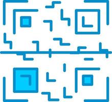 Qr Code Creative Icon Design vector