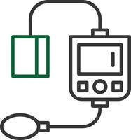 Sphygmomanometer Creative Icon Design vector