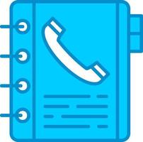 Phone Book Creative Icon Design vector