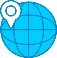 Geolocation Creative Icon Design vector