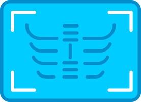 X Ray Creative Icon Design vector