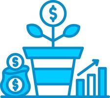 Profit Creative Icon Design vector
