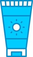 Sunscreen Creative Icon Design vector