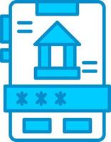 Online Banking Creative Icon Design vector