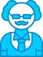 Professor Creative Icon Design vector