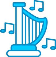 Harp Creative Icon Design vector