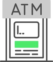 Atm Creative Icon Design vector