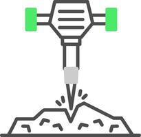 Drill Creative Icon Design vector