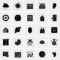 25 Universal Business Icons Vector Creative Icon Illustration to use in web and Mobile Related project