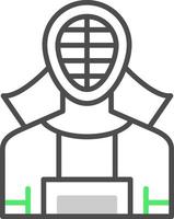 Kendo Creative Icon Design vector