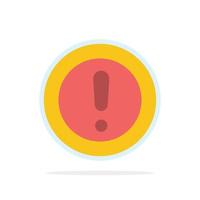 About Info Note Question Support Abstract Circle Background Flat color Icon vector