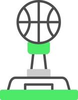 diseño de icono creativo de baloncesto vector