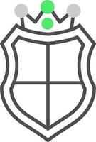 Shield Creative Icon Design vector
