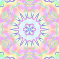 Abstract kaleidoscope background. Beautiful kaleidoscope seamless pattern. Multicolor mosaic texture. Seamless kaleidoscope texture. Unique kaleidoscope design vector
