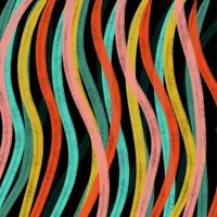 Moving colorful lines of abstract background vector