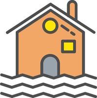 Floods Vector Icon Design