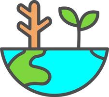 Ecosystem Vector Icon Design