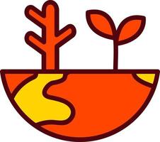 Ecosystem Vector Icon Design