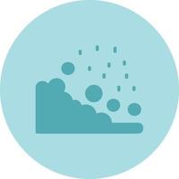 Landslide Vector Icon Design