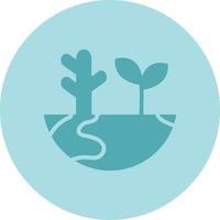 Ecosystem Vector Icon Design