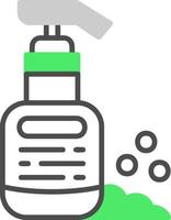 Shampoo Creative Icon Design vector