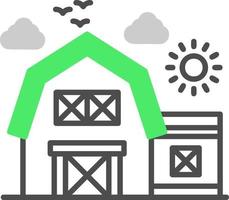 Barn Creative Icon Design vector