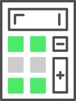 diseño de icono creativo de calculadora vector