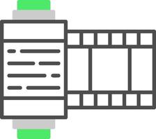 Camera Roll Creative Icon Design vector