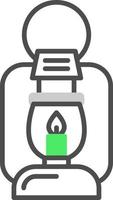 Lantern Creative Icon Design vector