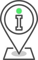 Location Creative Icon Design vector