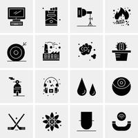 16 Business Universal Icons Vector Creative Icon Illustration to use in web and Mobile Related project