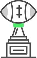 Trophy Creative Icon Design vector