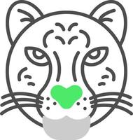 Cheetah Creative Icon Design vector