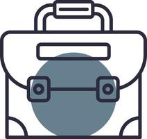 Briefcase Creative Icon Design vector