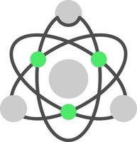 Atom Creative Icon Design vector