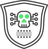 Malware Creative Icon Design vector