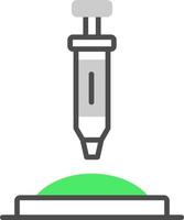 Thermal Paste Creative Icon Design vector