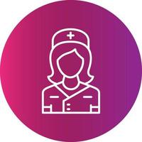 Nurse Creative Icon Design vector