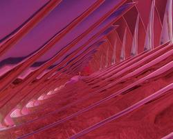Geometric abstract background 3d render, 3d illustration photo