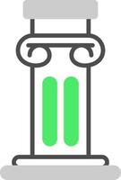 Pillar Creative Icon Design vector