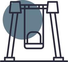 Swing Creative Icon Design vector