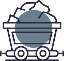 Mining Creative Icon Design vector